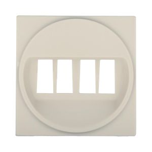 Накладка LK Studio аудио-розетки (бежевый) 857401-1