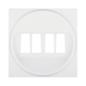 Накладка LK Studio аудио-розетки (белый) 857404-1