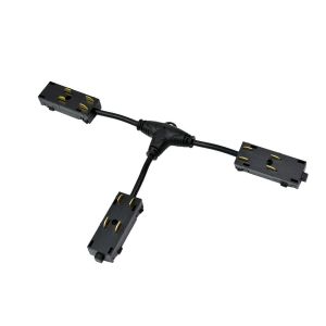 Коннектор Т-образный Denkirs Smart Hide TR2115-BK