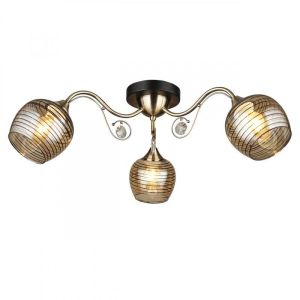 Потолочная люстра IMEX MD.4044-3-S AB+BK