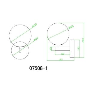 Бра Kink Light Сида 07508-1,20