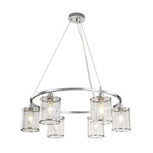 Подвесная люстра Indigo Dante 13022/6P Chrome V000407