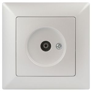 ТВ-розетка ЭРА Intro Solo перламутровый 4-301-06 Б0053992