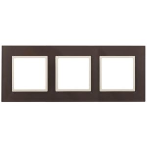 Рамка 3-постовая ЭРА Elegance 14-5103-31 Б0034521