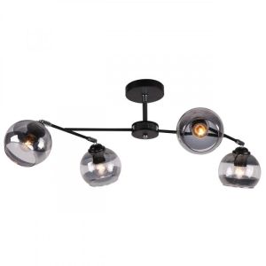 Потолочная люстра IMEX MD.9460-4-S BK+CH