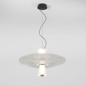 Подвесной светодиодный светильник Eurosvet Kontur 40029/1 LED белый