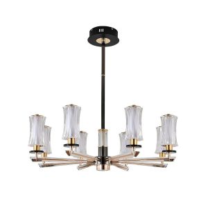 Подвесная светодиодная люстра Indigo Grandioso 13038/8R Black V000186L