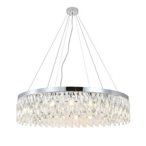 Подвесная люстра Indigo Anna V12029/18P Chrome V000498