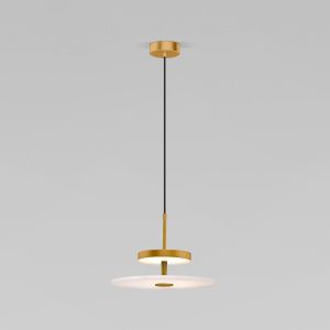 Подвесной светодиодный светильник Eurosvet Thasos 40342 LED латунь