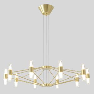 Подвесная люстра Crystal Lux DOROTEA SP10 GOLD