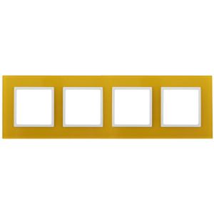 Рамка 4-постовая ЭРА Elegance 14-5104-21 Б0034530