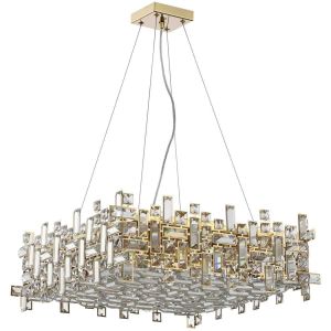 Люстра подвесная хрустальная 2171/03/10P Stilfort, серия Tetrix