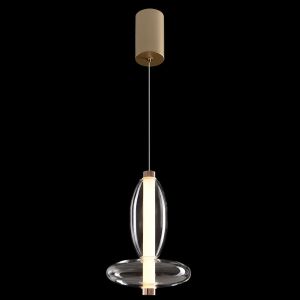 Подвесной светодиодный светильник Crystal Lux Quasar SP7W Led Transparent