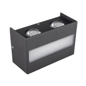 Светильник уличный светодиодный Feron DH901, 8W, 700Lm, 4000K, черный