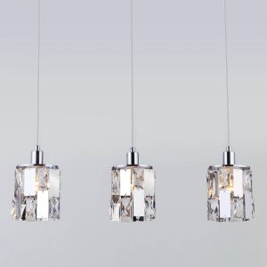 Подвесной светильник Eurosvet 50101/3 хром