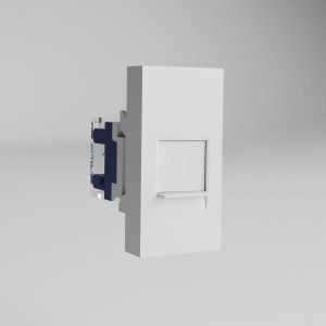 Модульная розетка Ethernet RJ-45 Werkel белый W1281101 4690389211751