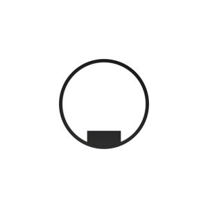 Настенный светильник (бра) Maytoni MOD058WL-L25BK