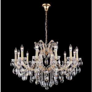 Подвесная люстра Crystal Lux Hollywood SP12 Gold
