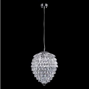 Подвесной светильник Crystal Lux Charme SP6 Chrome/Transparent
