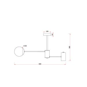Люстра Freya FR5325CL-03BS