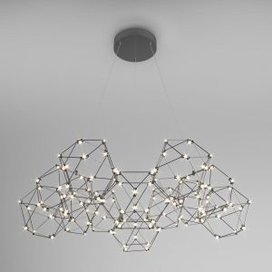 Подвесной светодиодный светильник Eurosvet Uma 90169/12 черный жемчуг