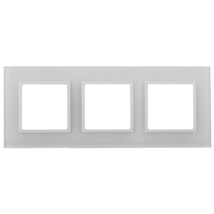 Рамка 3-постовая ЭРА Elegance 14-5103-01 Б0034506