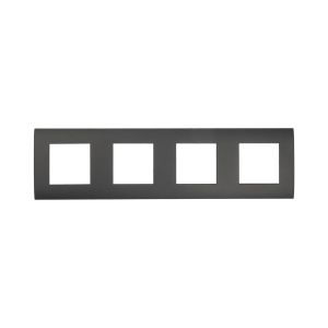 Рамка LK Studio 4-постовая (черный бархат) LK45 854408-1