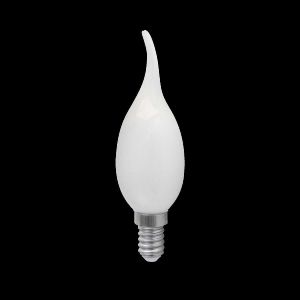 Лампа светодиодная филаментная Gauss E14 5W 2700К матовая 104201105