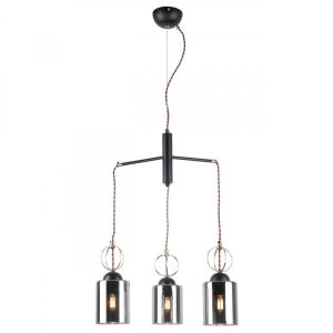 Подвесной светильник IMEX MD.0103-3-S BK+FGD
