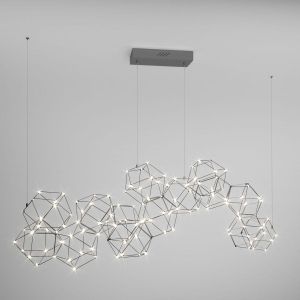 Подвесной светодиодный светильник Eurosvet Uma 90168/14 черный жемчуг