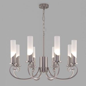Подвесная люстра Eurosvet Banci 60117/8 никель