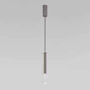 Подвесной светодиодный светильник Eurosvet Swan 50254/1 Led графит