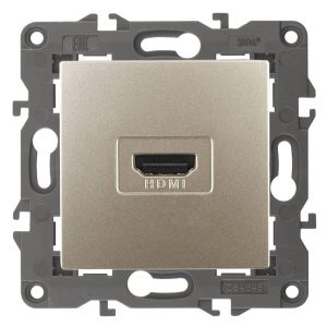 Розетка HDMI ЭРА Elegance 14-3114-04 Б0034335