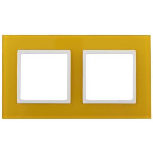 Рамка 2-постовая ЭРА Elegance 14-5102-21 Б0034494