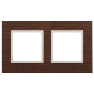 Рамка 2-постовая ЭРА Elegance 14-5302-09 Б0034574