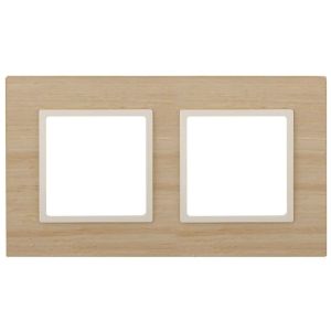 Рамка 2-постовая ЭРА Elegance 14-5302-11 Б0034576