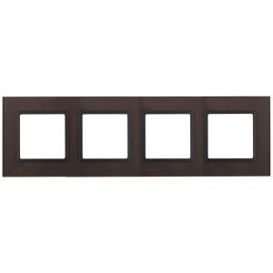 Рамка 4-постовая ЭРА Elegance 14-5104-13 Б0034529