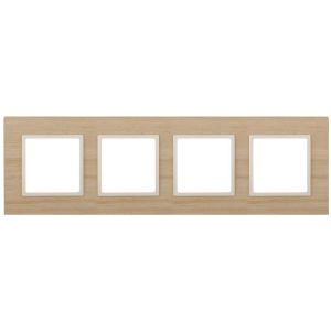 Рамка 4-постовая ЭРА Elegance 14-5304-11 Б0034588