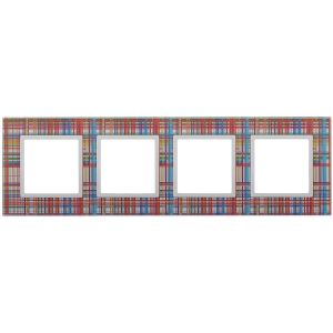 Рамка 4-постовая ЭРА Elegance 14-5104-00 Б0034523