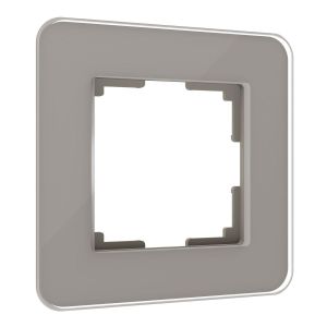 Рамка Werkel Elite на 1 пост дымчатый W0012417 4690389180644