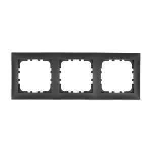 Рамка LK Studio 3-постовая (черный бархат) LK60 864308-1