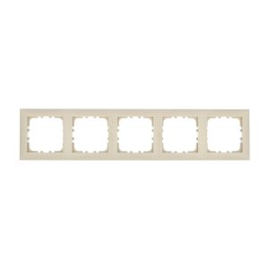 Рамка LK Studio 5-постовая (бежевый) LK60 864501-1