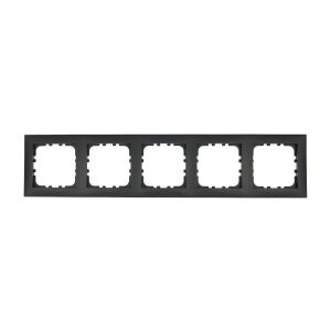 Рамка LK Studio 5-постовая (черный бархат) LK60 864508-1