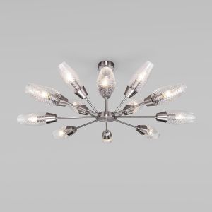 Подвесная люстра Eurosvet Thalia 60140/12 сатин-никель