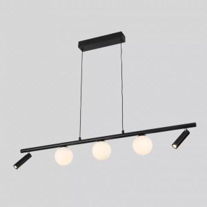 Подвесная светодиодная люстра iLedex Telescope C4774-100 SBK