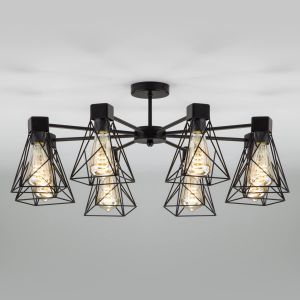 Потолочная люстра Eurosvet 70107/8 черный