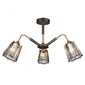 Потолочная люстра IMEX MD.4050-3-S BK+FGD
