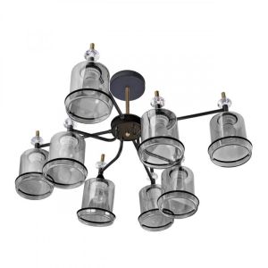 Потолочная люстра IMEX MD.4890-8-S COFFEE+FGD