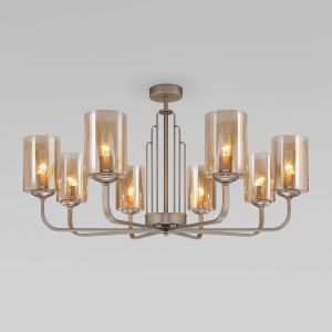 Потолочная люстра Eurosvet Defi 60138/8 перламутровое золото