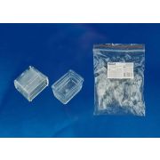 Заглушка торцевая для светодиодной ленты Uniel UCW-N21 Clear 025 Polybag UL-00002938